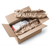 Storopack 530511 PAPERplus Track 2 ply Fanfold Paper - 40#/40# Kraft Paper, 900 foot roll